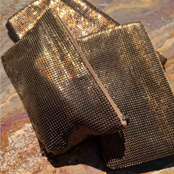 Whiting and Davis bronze clutch